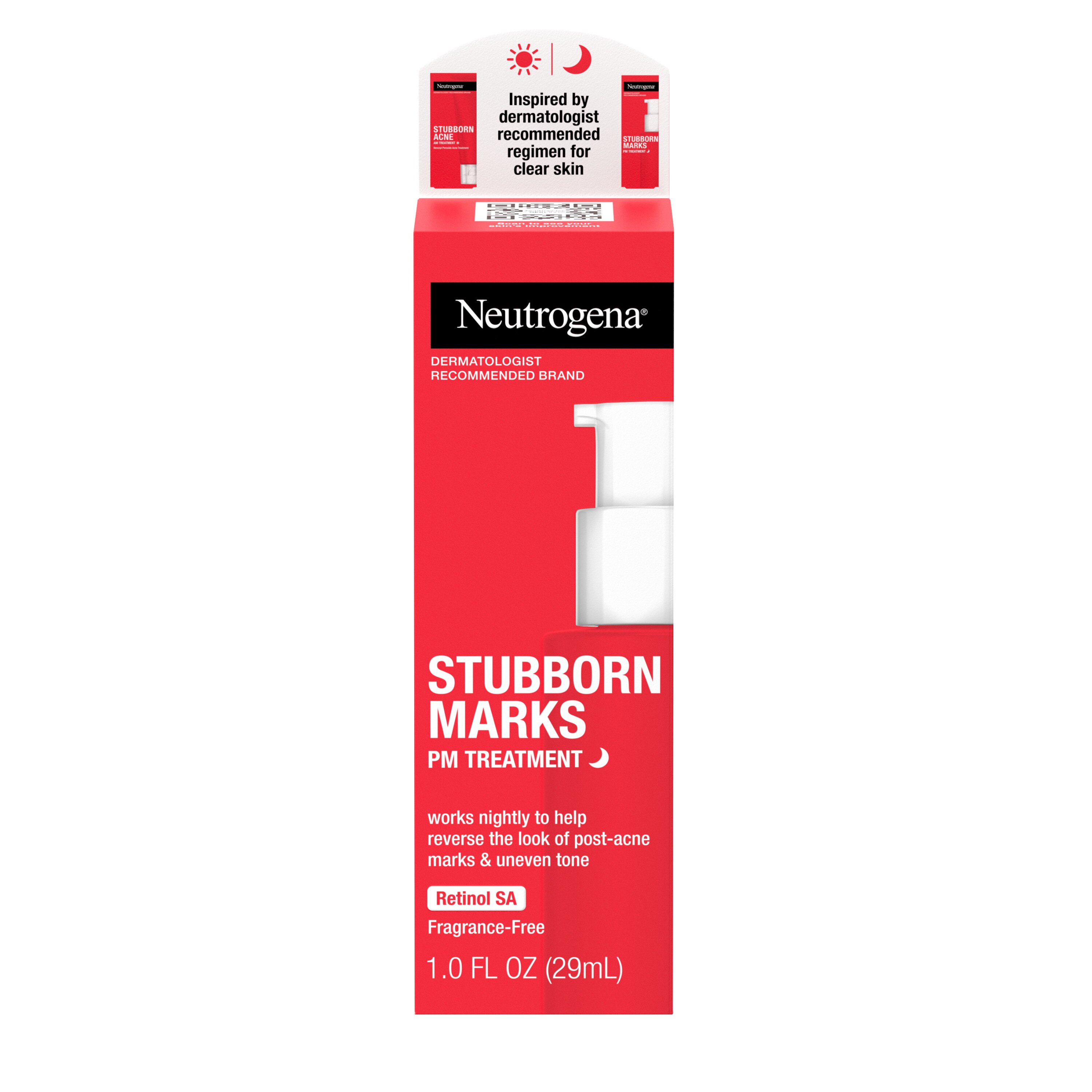 Neutrogena Stubborn Marks PM Treatment With Retinol SA, 1 Oz , CVS