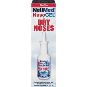 NeilMed Dry Noses NasoGel - Gel nasal con áloe vera
