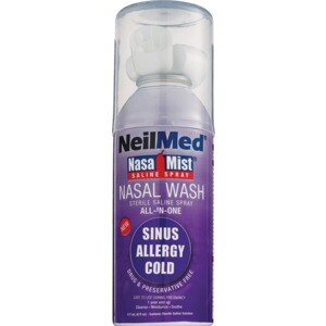 NeilMed Nasal Mist Saline Spray, 6 OZ