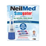 NeilMed Sinugator Pulsating Electrical Nasal Wash with Refill Packets, 30CT, thumbnail image 2 of 5