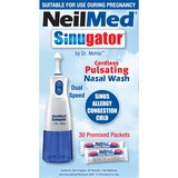 NeilMed Sinugator Pulsating Electrical Nasal Wash with Refill Packets, 30CT, thumbnail image 4 of 5