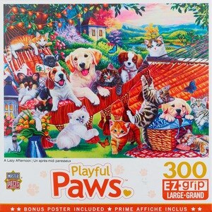 Masterpieces 300-Piece puzzle, 18in x 24in, Assorted