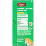 Celestial Seasonings Honey Lemon Ginseng Green Tea Bags, 20 ct, 1.5 oz, thumbnail image 3 of 6