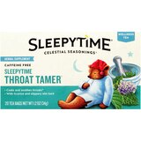 Celestial Seasonings Sleepytime Throat Tamer Tea Bags, 20 CT, thumbnail image 1 of 6