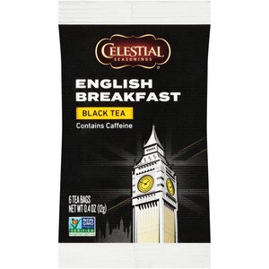 Celestial Seasonings English Breakfast Black Tea Bags, 6 CT