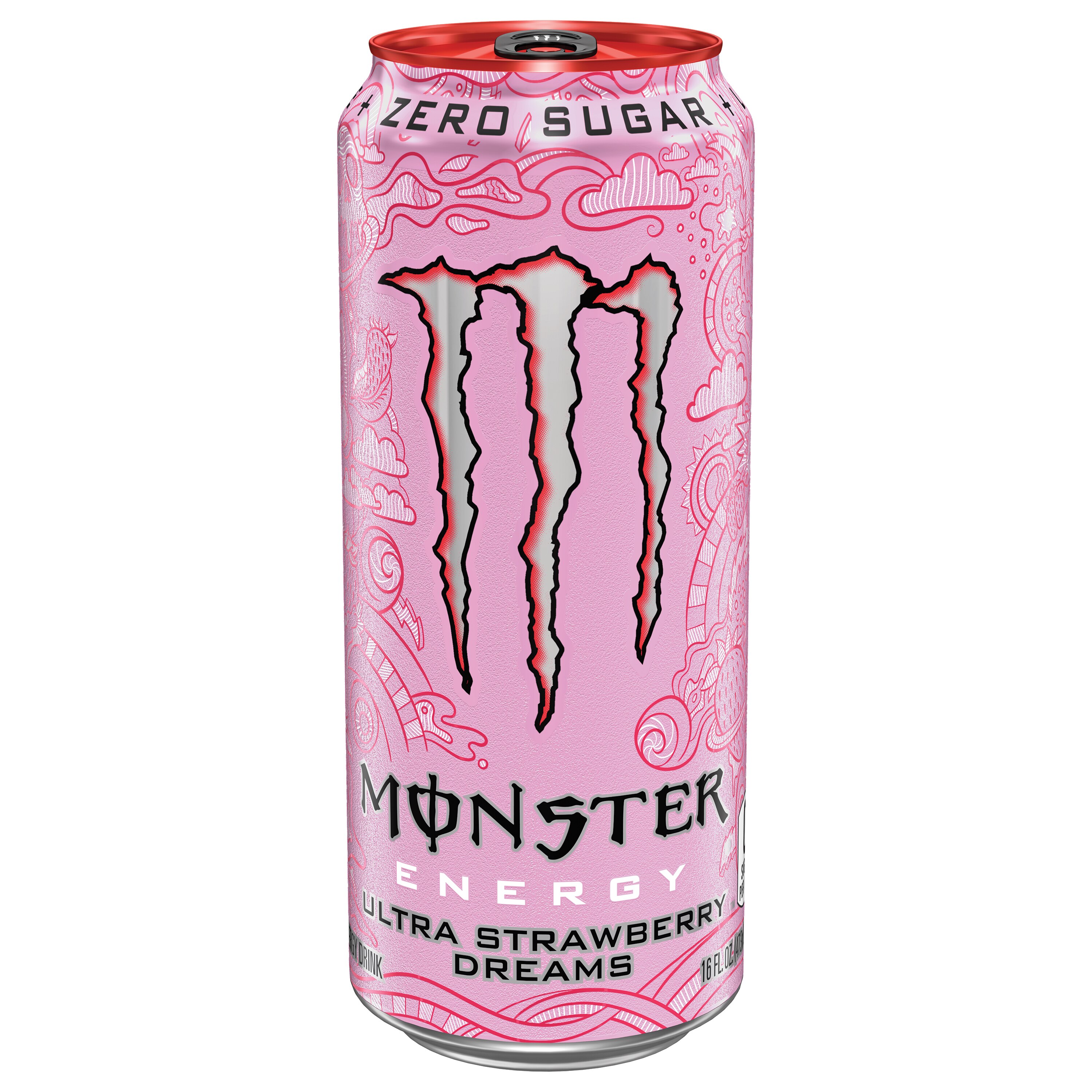 Monster Energy, Ultra Strawberry Dreams, 16 Oz , CVS