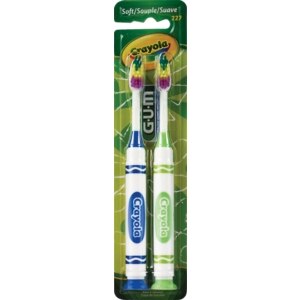 Gum Crayola Toothbrushes Soft Value Pack