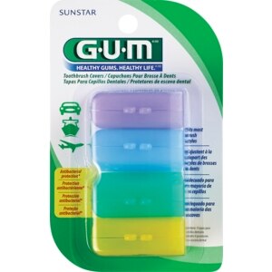 G-U-M Toothbrush Covers - 4 Ct , CVS