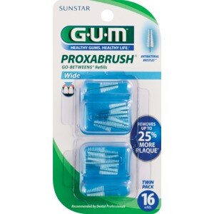 Gum Proxabrush Go-Betweens Refills Cleaners, 16 Ct , CVS