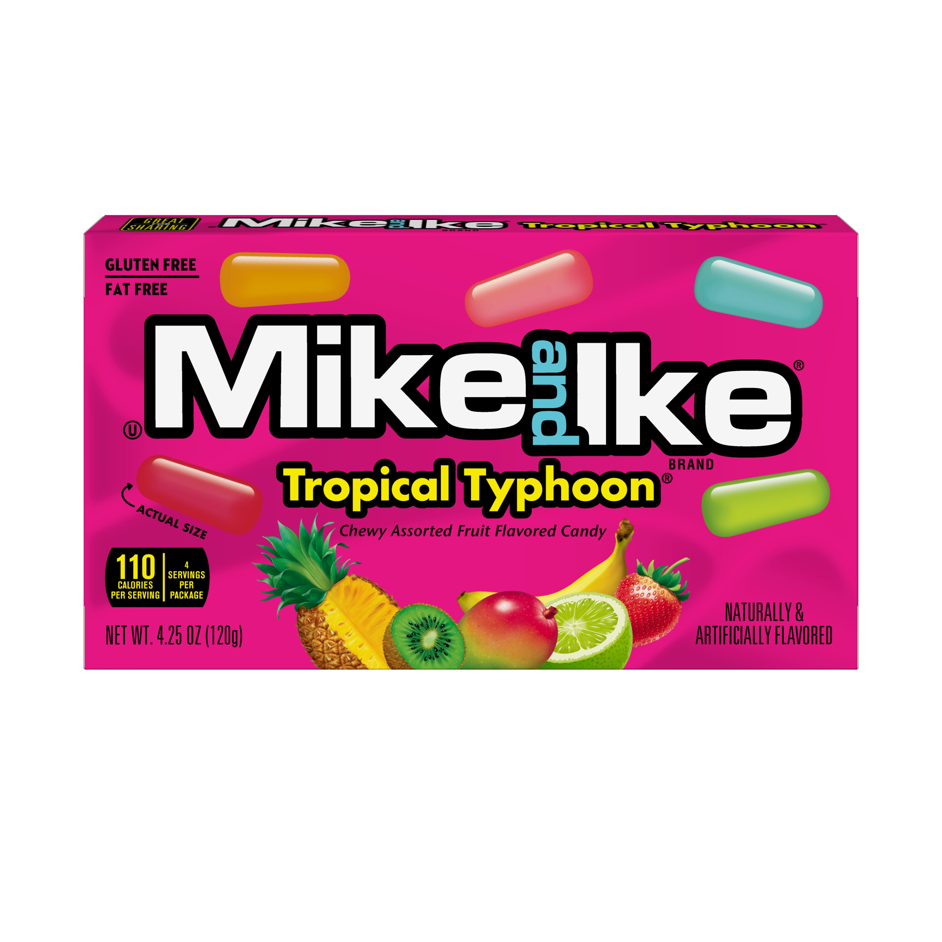 Mike & Ike Mike And Ike Tropical Typhoon Theater Box, 4.25 Oz , CVS