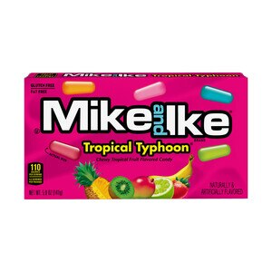 Mike and Ike Tropical Typhoon Chewy Candy, 5 OZ
