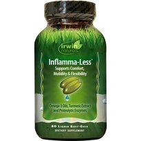 Irwin Naturals Inflamma-Less plus BioPerine Softgels, 80 CT