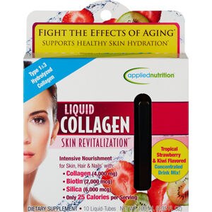 Applied Nutrition Liquid Collagen Skin Revitalization, 10 Ct , CVS