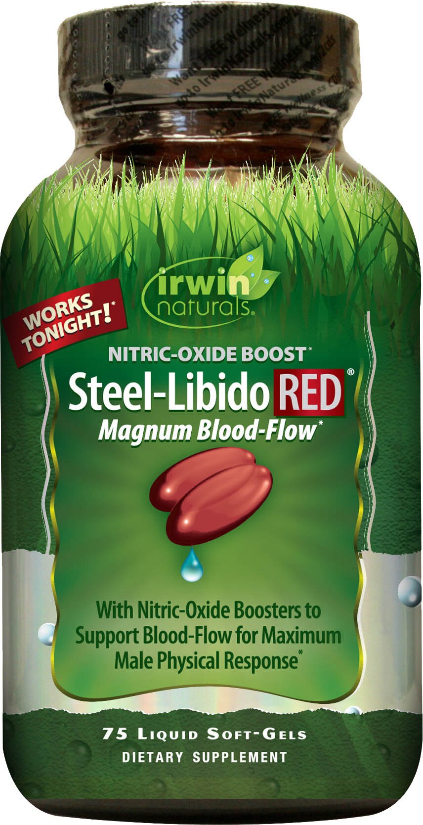 Irwin Naturals Steel-Libido Red Plus BioPerine Softgels, 75 Ct , CVS