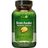 Irwin Naturals Brain Awake plus BioPerine Softgels, 60 CT, thumbnail image 1 of 3