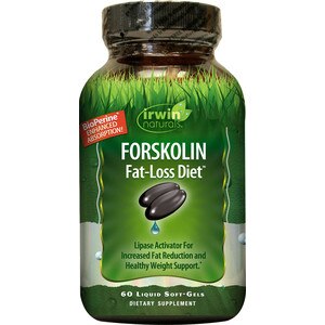  Irwin Naturals Forskolin Fat-Loss Diet plus BioPerine Softgels, 60CT 