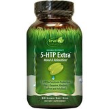Irwin Naturals Double Potency 5-HTP Extra plus BioPerine Softgels, 60 CT, thumbnail image 1 of 3