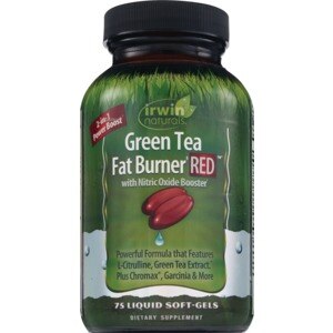 Irwin Naturals Green Tea Fat Burner RED - Suplemento dietario, 72 u.