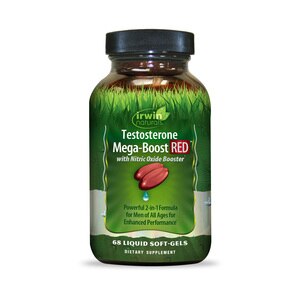 Irwin Naturals Testosterone Mega-Boost RED, 68 Ct , CVS