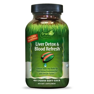 Irwin Naturals Liver Detox & Blood Refresh Supplement, 60 Ct , CVS