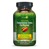 Irwin Naturals Testosterone-Extra Fat Burner, 60 CT, thumbnail image 1 of 1