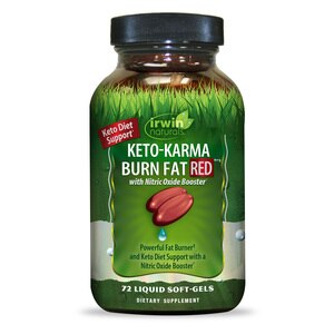 Irwin Naturals Keto-Karma Burn Fat RED- Suplemento dietario, 72 u.