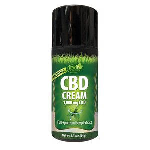 Irwin Naturals CBD Cream, 3.33 OZ - State Restrictions Apply
