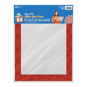 Ultra Brite Glitter Glam Poster Board, 11x14, Assorted Colors - 5 Ct , CVS