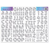 Royal Brites Holographic Foil Project Letters & Numbers Stickers, 2 in, 115 CT, thumbnail image 1 of 3