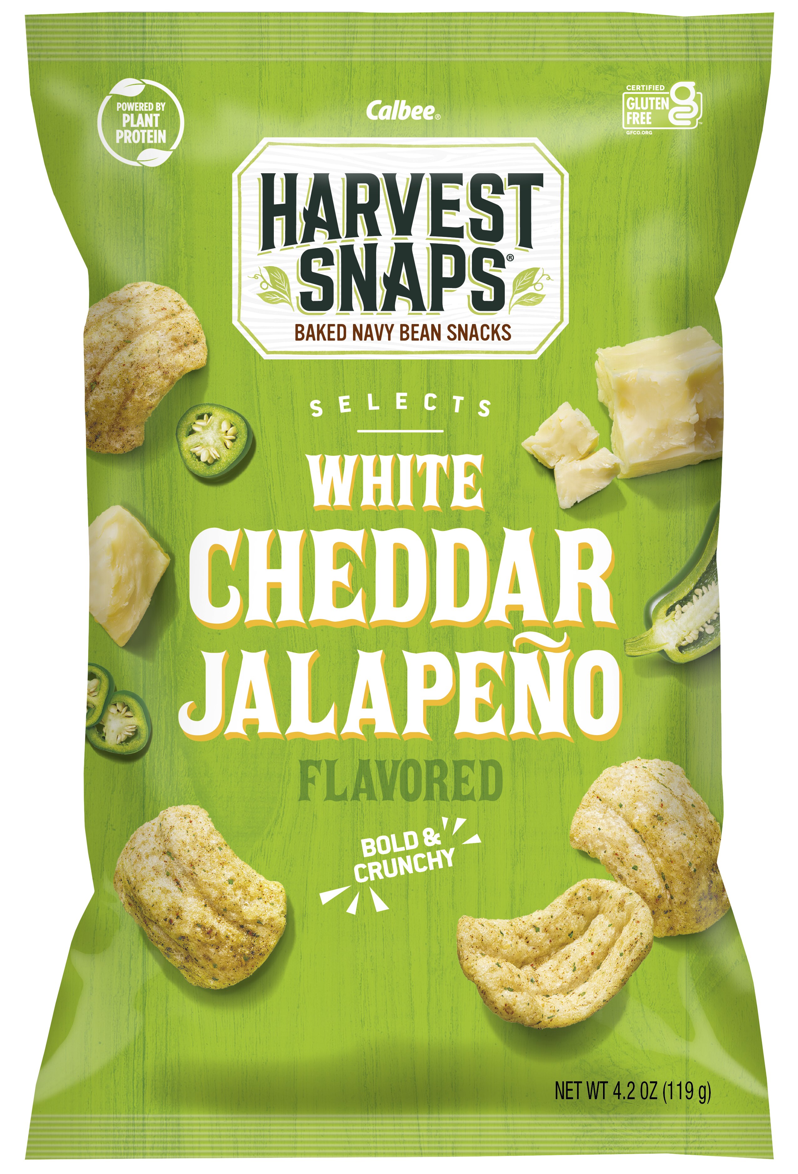 Harvest Snaps Selects White Cheddar Jalapeno, 4.5 Oz - 4.2 Oz , CVS
