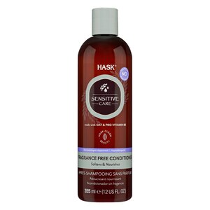 Hask Sensitive Care Fragrance Free Conditioner, 12 OZ