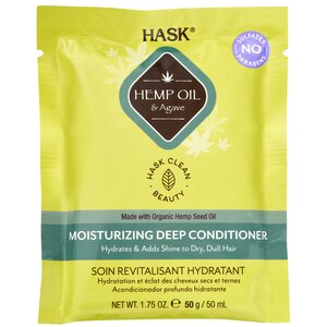 HASK Hemp Oil - Acondicionador profundo hidratante, 1.75 oz