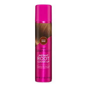 Everpro Gray Away Instant Root Cover Up Spray, Medium Brown - 2.5 Oz , CVS