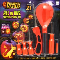 Pumpkin Masters All In One Party Carving Kit