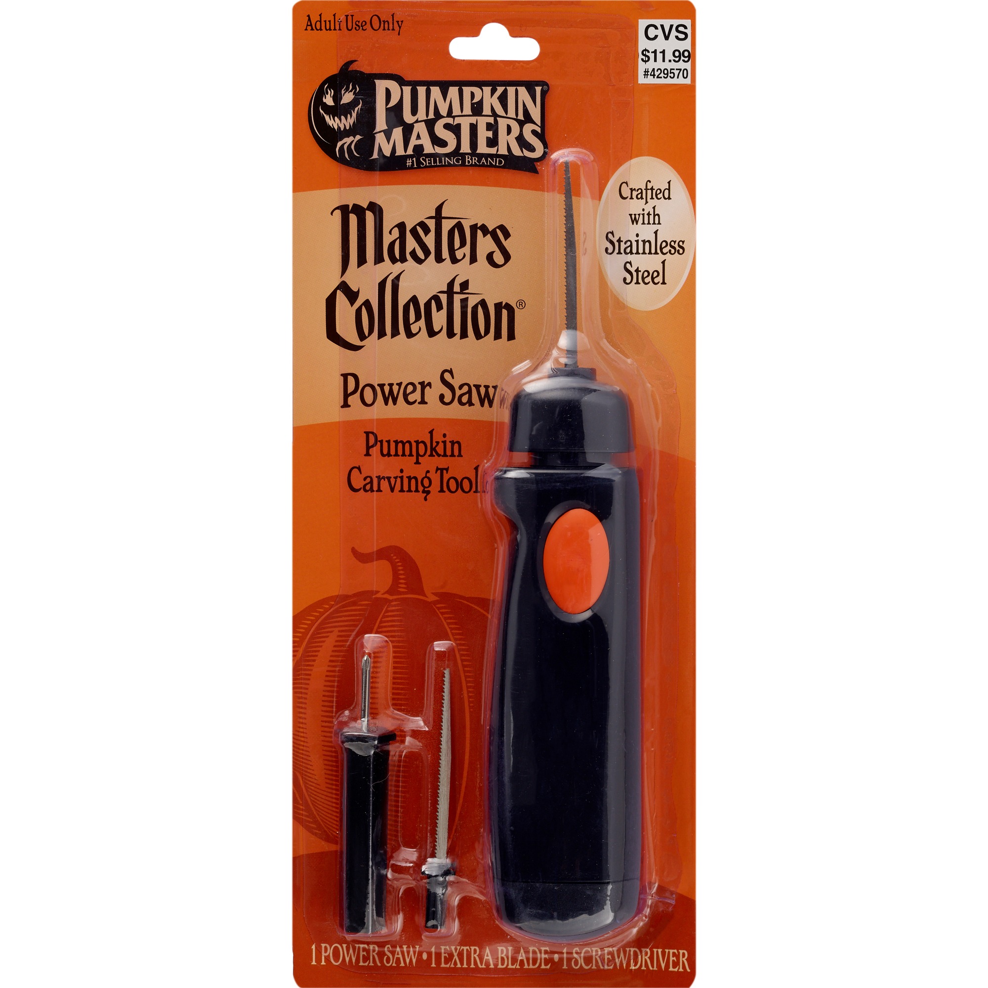 Pumpkin Masters - Herramienta para tallado, sierra eléctrica