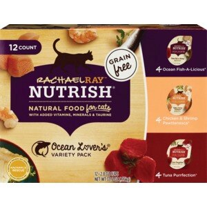 Rachael Ray Nutrish Natural Food For Cats Variety Pack, Ocean Lover's 12 Ct - 2.8 Oz , CVS