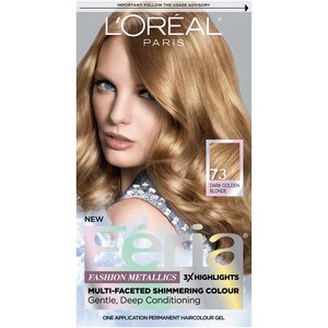 L Oreal Paris Feria Shimmering Hair Color Cvs 73 Dark Golden Blonde