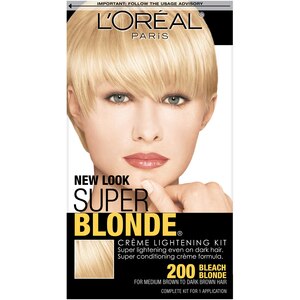 L'Oreal Paris Super Blonde Lightening Kit, 200 Bleach Blonde