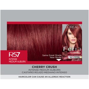 dark auburn hair color loreal