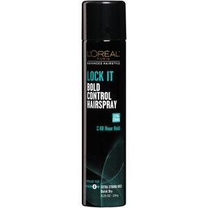 L'Oreal Paris Advanced Hairstyle Lock It Control - Spray para el cabello, 8.25 oz