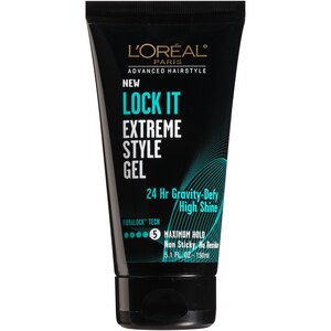 L'Oreal Paris Advanced Hairstyle Lock It Extreme Style - Gel para peinar, 5.1 oz