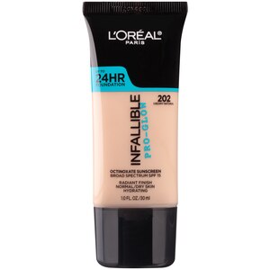 L'Oreal Paris Infallible Pro-Glow Foundation, Creamy Natural - 1 Oz , CVS