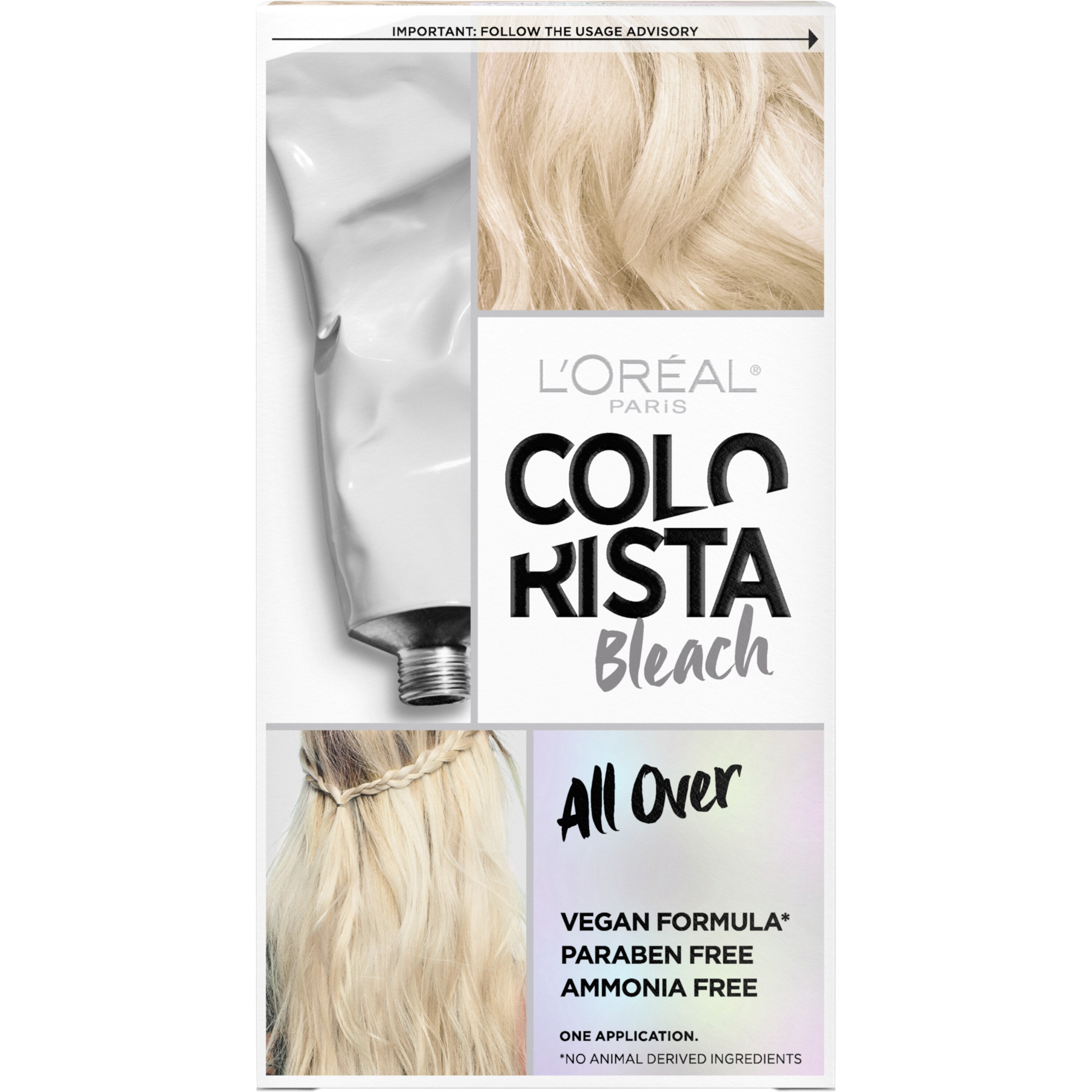 L'Oreal Paris Colorista Hair Bleach & Lightner Kit, All Over , CVS
