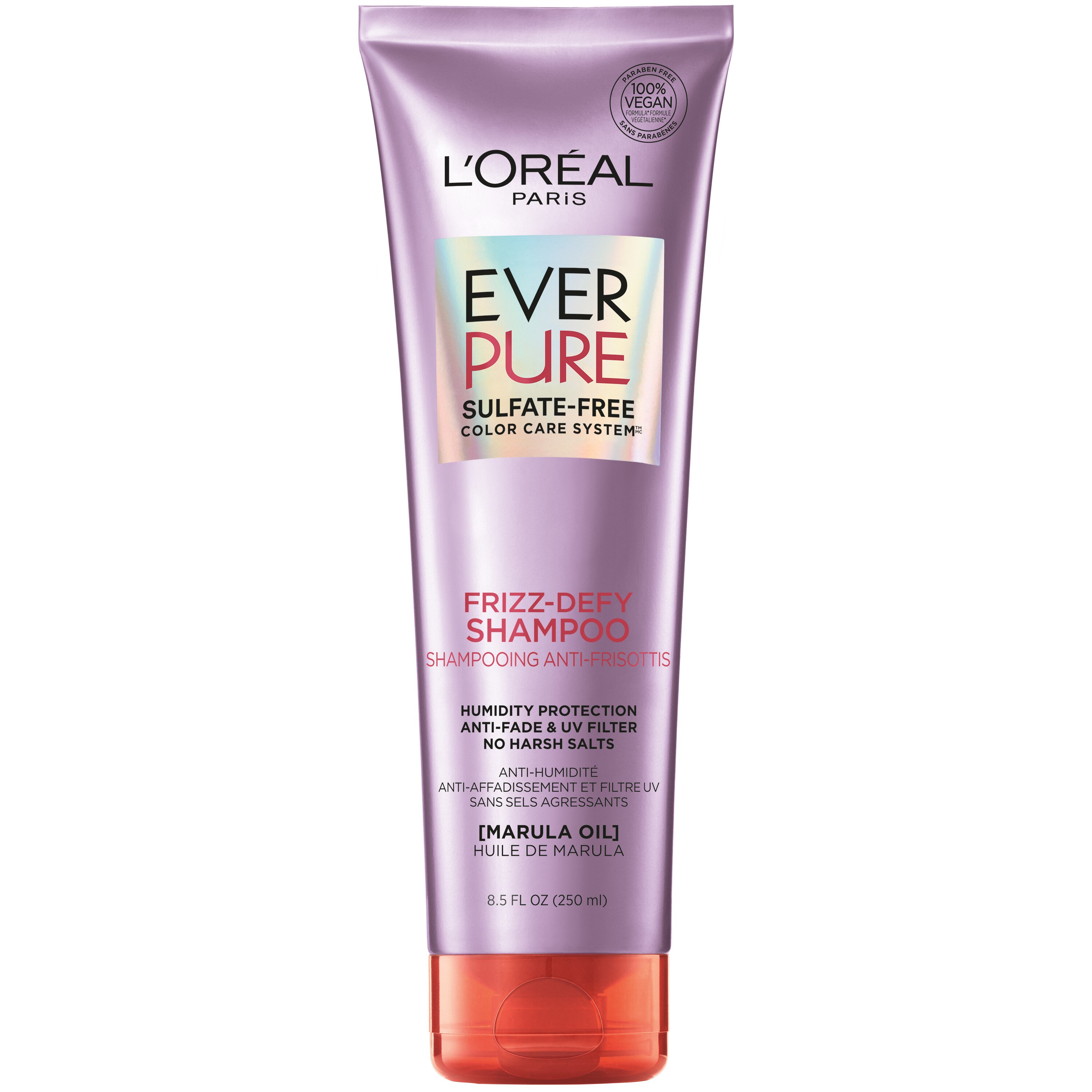 L'Oreal Paris EverPure Sulfate Free Frizz-Defy Shampoo, 8.5 Oz , CVS