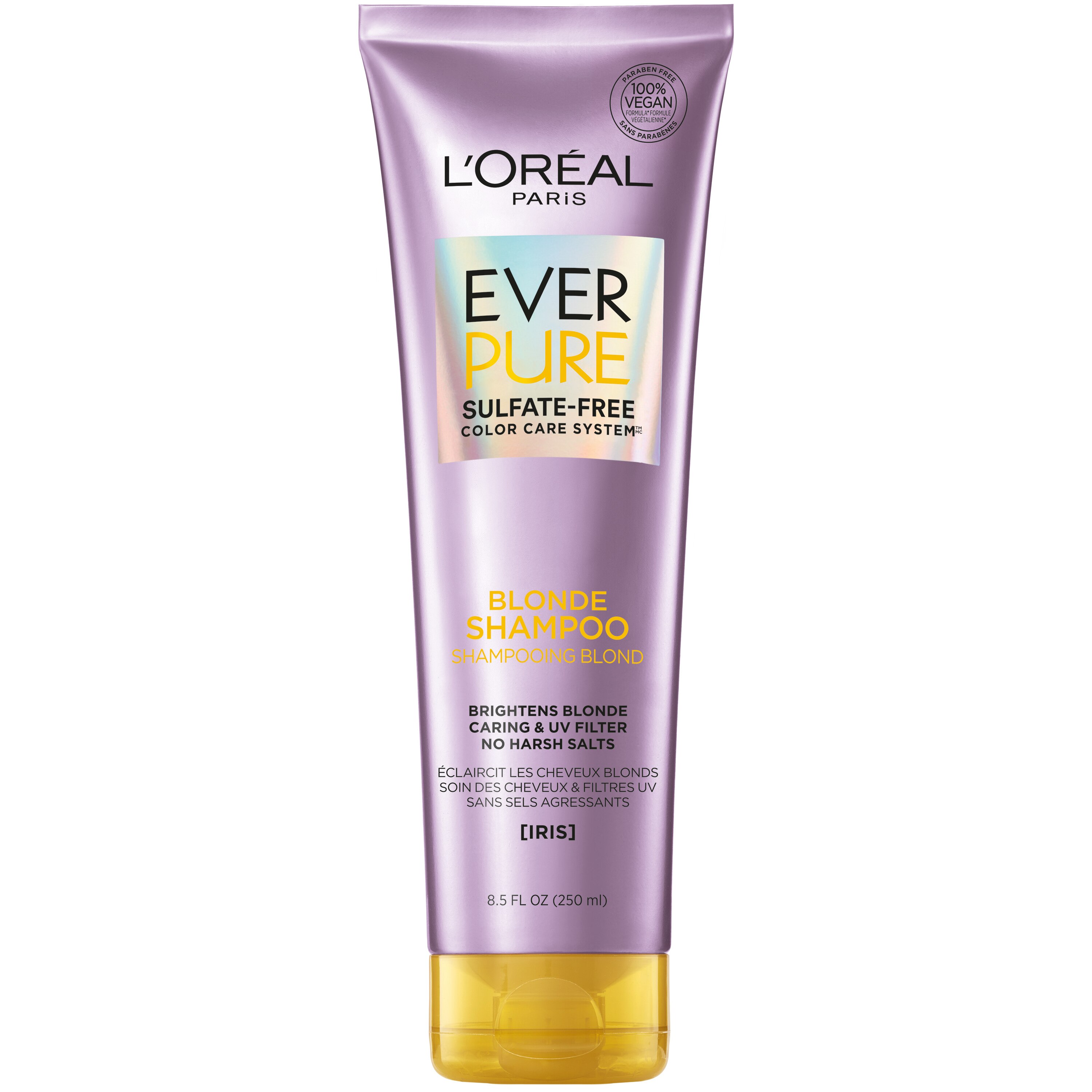 L Oreal Paris Everpure Sulfate Free Blonde Shampoo With Anti Brassiness Anti Fade Uv Filters 8 5 Oz With Photos Prices Reviews Cvs Pharmacy