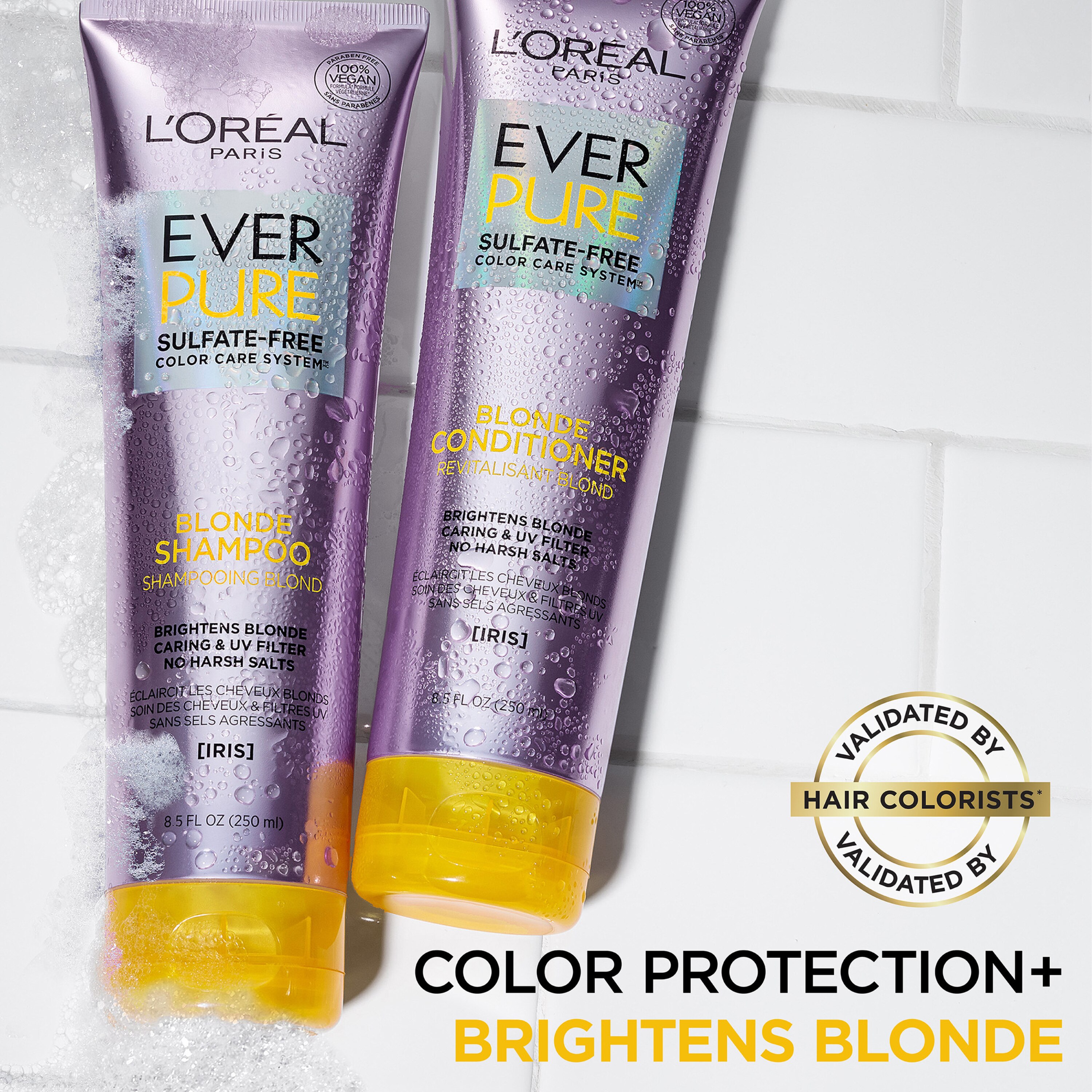 L Oreal Paris Everpure Sulfate Free Blonde Shampoo With Anti