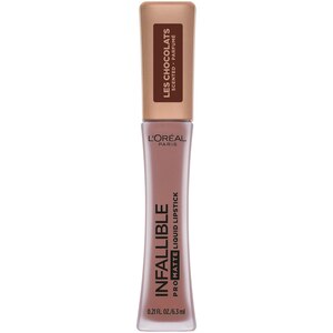 L'Oreal Paris Infallible Pro Matte Les Chocolats - Lápiz labial líquido con fragancia