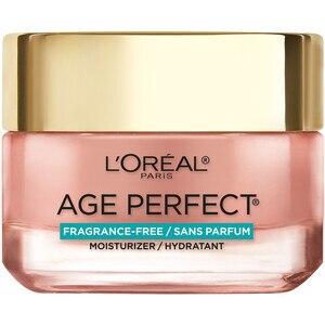 L'Oreal Paris Age Perfect Rosy Tone - Hidratante facial sin fragancia, 1.7 oz