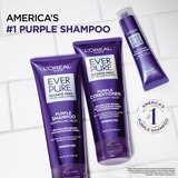 L'Oreal Paris EverPure Sulfate Free Purple Shampoo, 23 OZ, thumbnail image 3 of 7