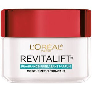 L'Oreal Paris Revitalift - Crema antienvejecimiento para el cuello y el rostro, sin fragancia, 1.7 oz